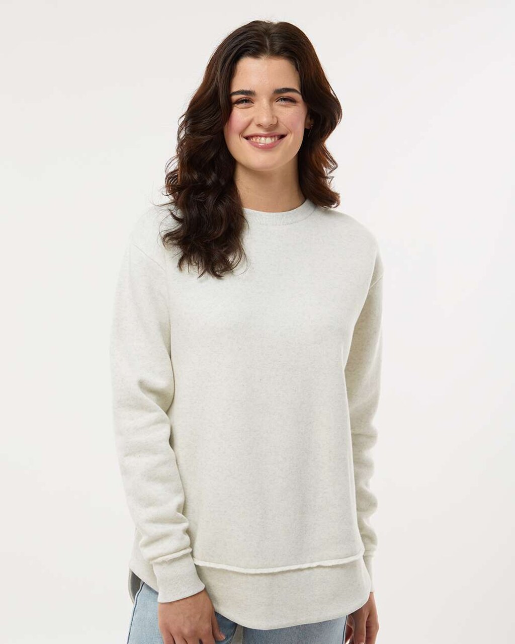 Women's Weekend Power Long Sleeve Crewneck Sweatshirt | RADYAN®